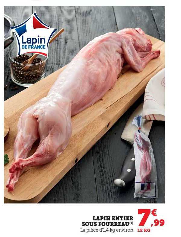 lapin eniter sous fourreau