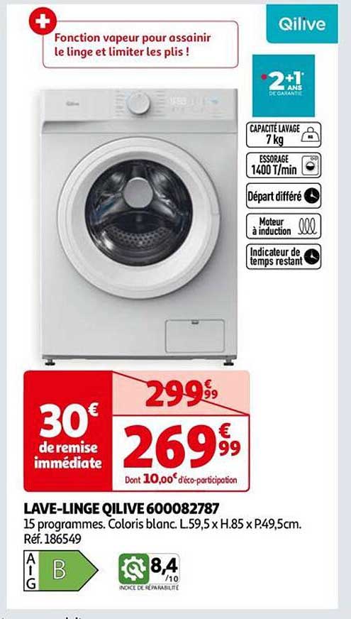 lave-linge qilive 600082787