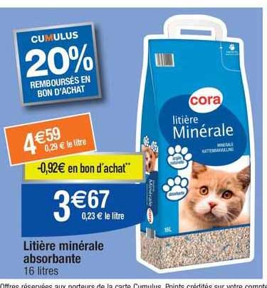 Litière Minérale Absorbante