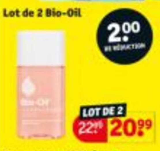 lot de 2 bio-oil