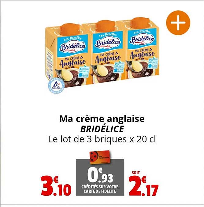 Ma Crème Anglaise Bridélice