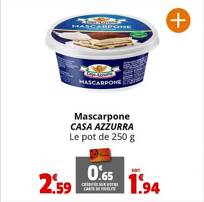 mascarpone casa azzurra