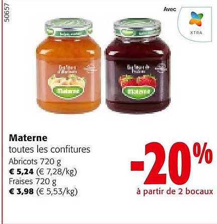 materne toutes les confitures abricots