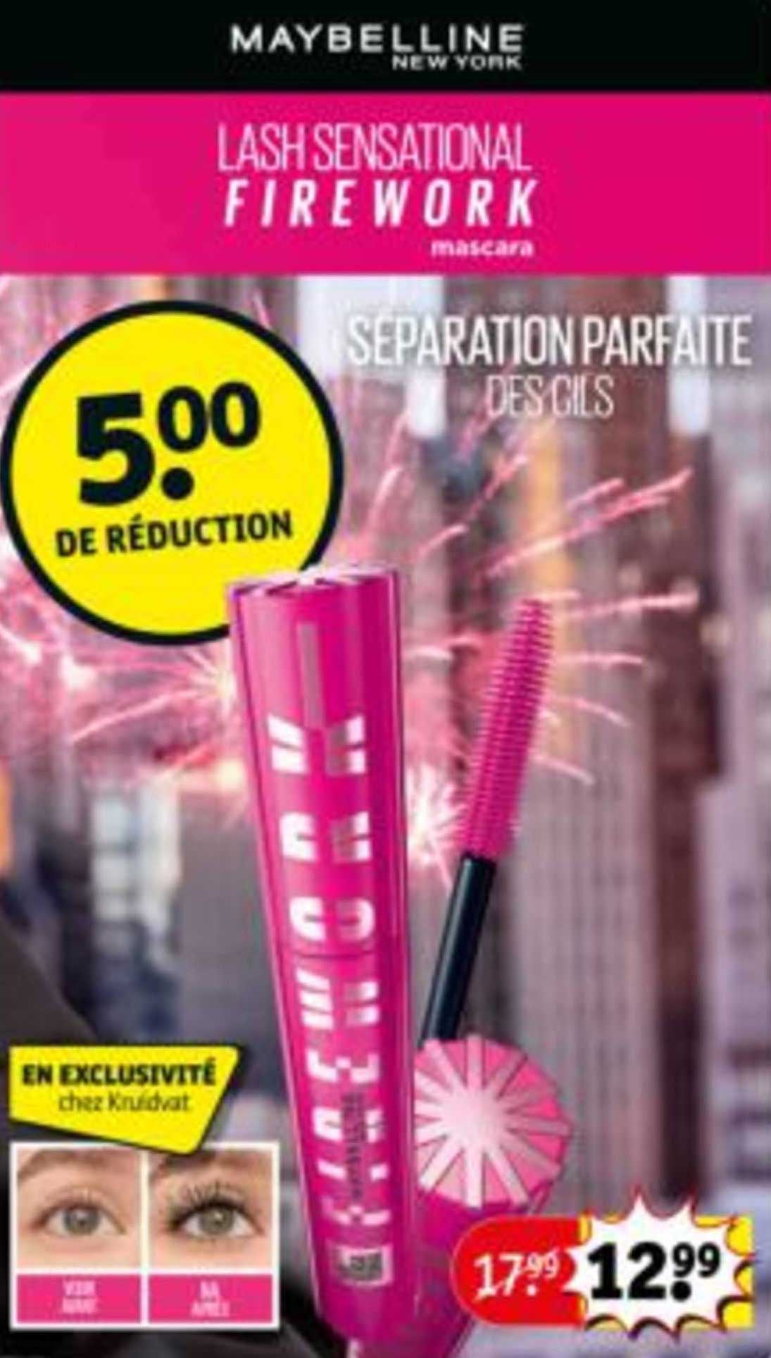 maybelline lash sensational fire work