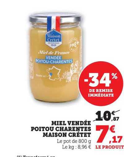 miel vendée poitou charentes maison crétet