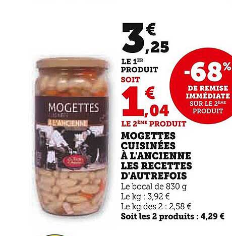mogettes cuisinées à l'ancienne les recettes d'autrefois