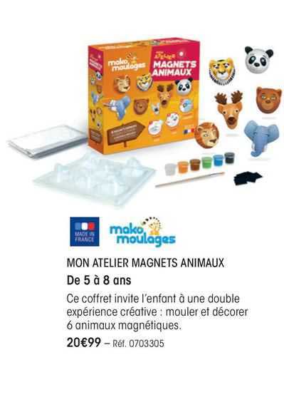 mon atelier magnets animaux moko moulages