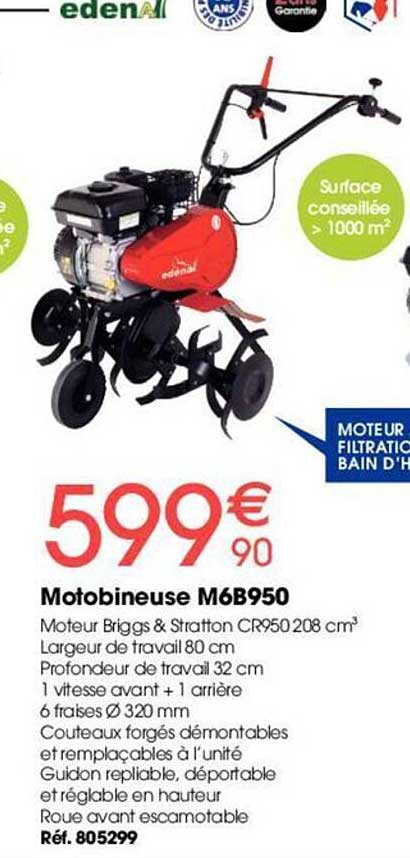 motobineuse m6b950