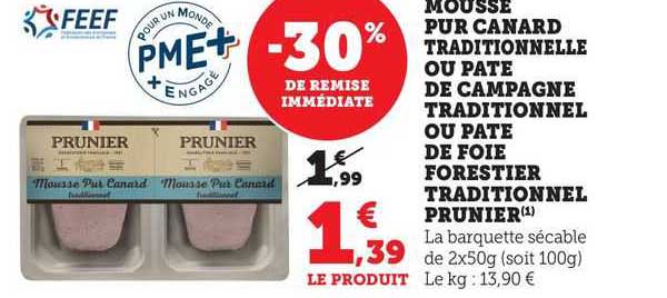 mouse pur canard traditionnelle ou pâté de campagne traditionnel ou pâté de foie forestier traditionnel prunier