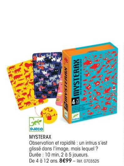 mysterax djeco