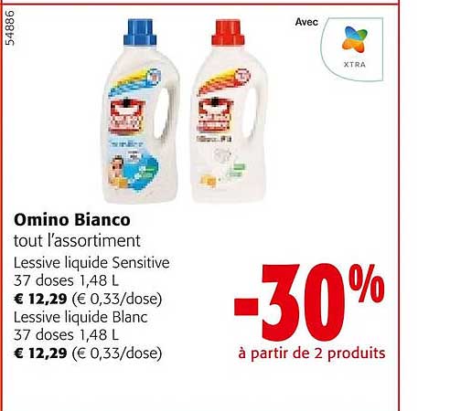 omino bianco tout l'assortiment
