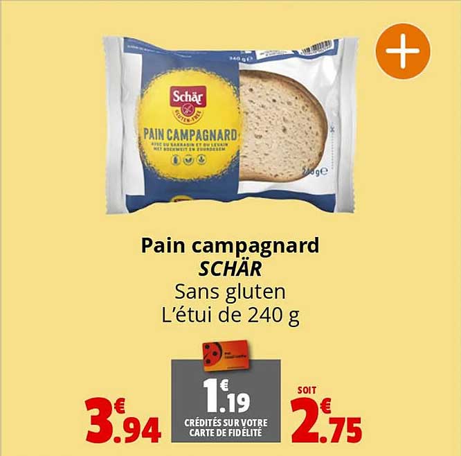 Pain Campagnard Schär