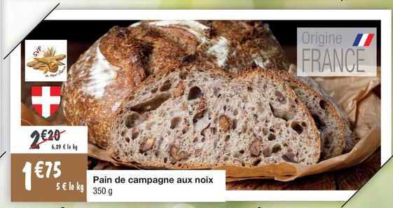 Pain De Campagne Aux Noix