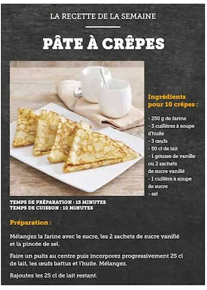 Pâte à Crêpes