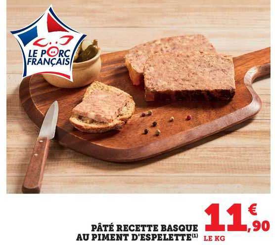 pâté recette basque au piment d'espelette