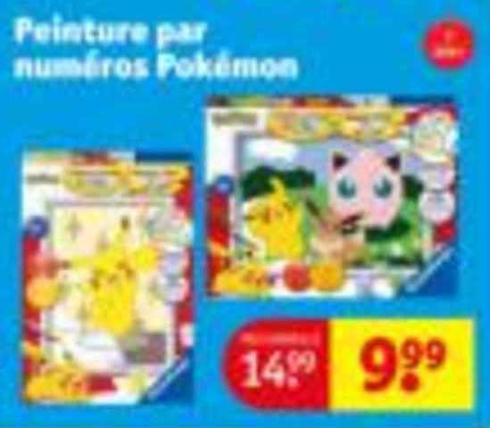 peinture par numéros pokémon