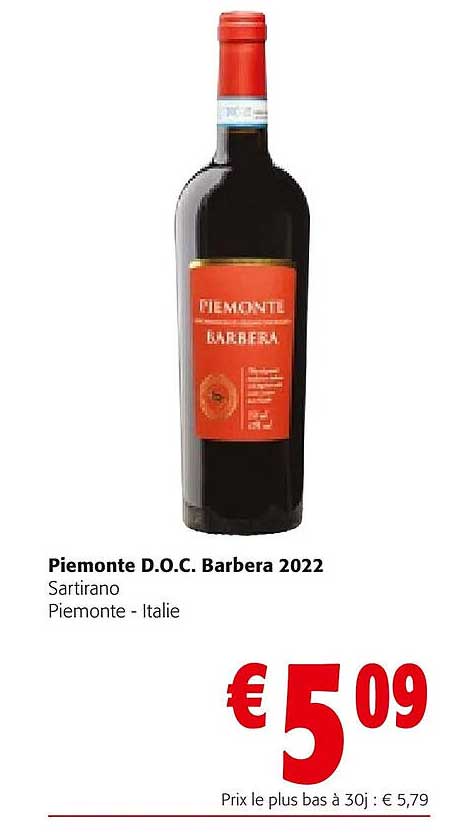 piemonte d.o.c. barbera 2022