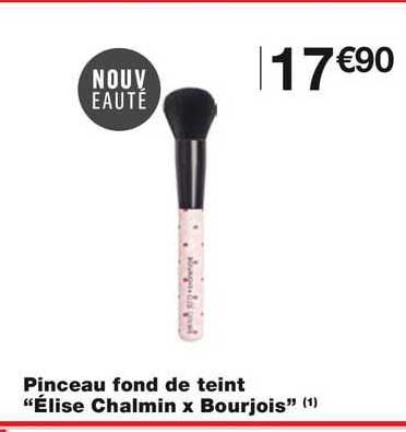 Pinceau Fond De Teint "élise Chalmin X Bourjois"