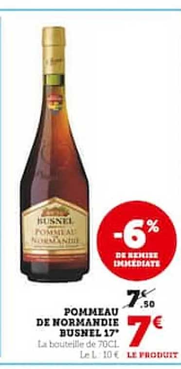 pommeau de normandie busnel 17°
