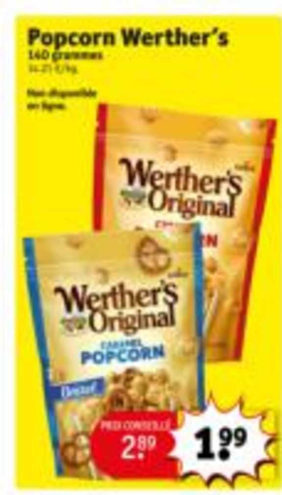 popcorn werther's