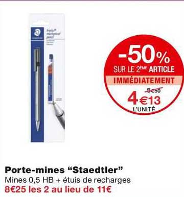 porte-mines "staedtler"