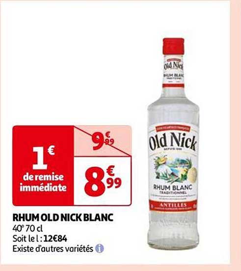 rhum gold nick blanc