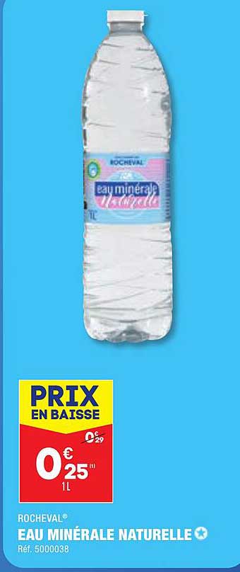 rocheval eau minéral naturelle