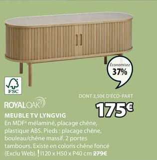 royaoak meuble tv lyngvig