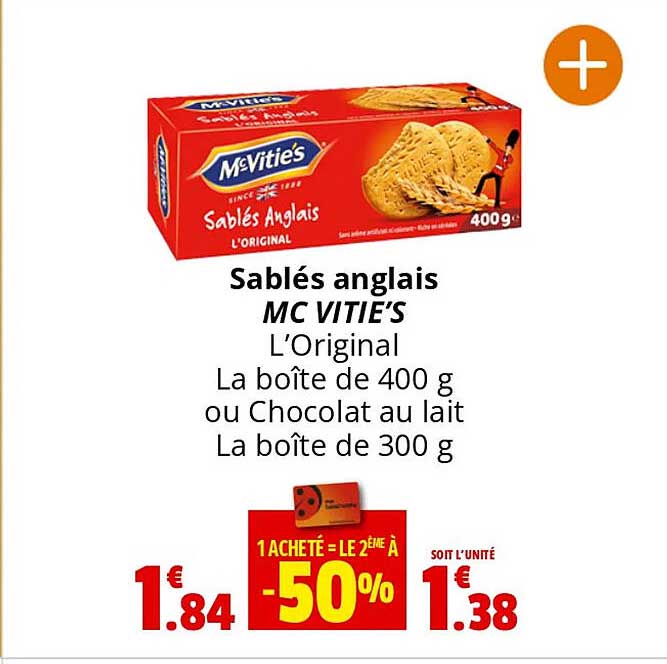 sablés anglais mc vitie's