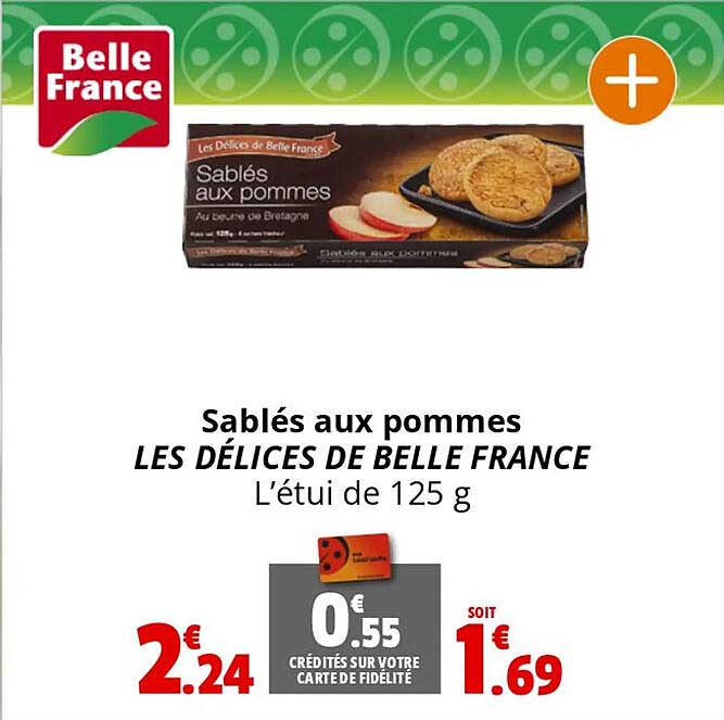Sablés Aux Pommes Les Délices De Belle France