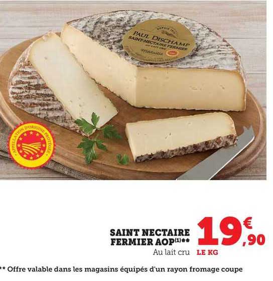 saint nectaire fermier aop