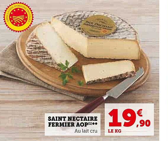 saint nectaire fermier aop