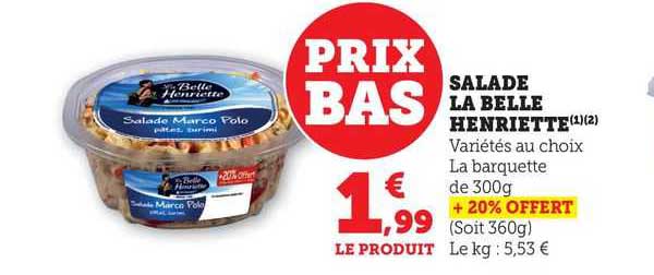 Salade La Belle Henriette