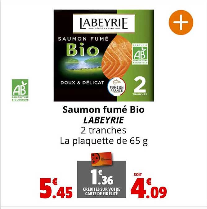 Saumon Fumé Bio Labeyrie