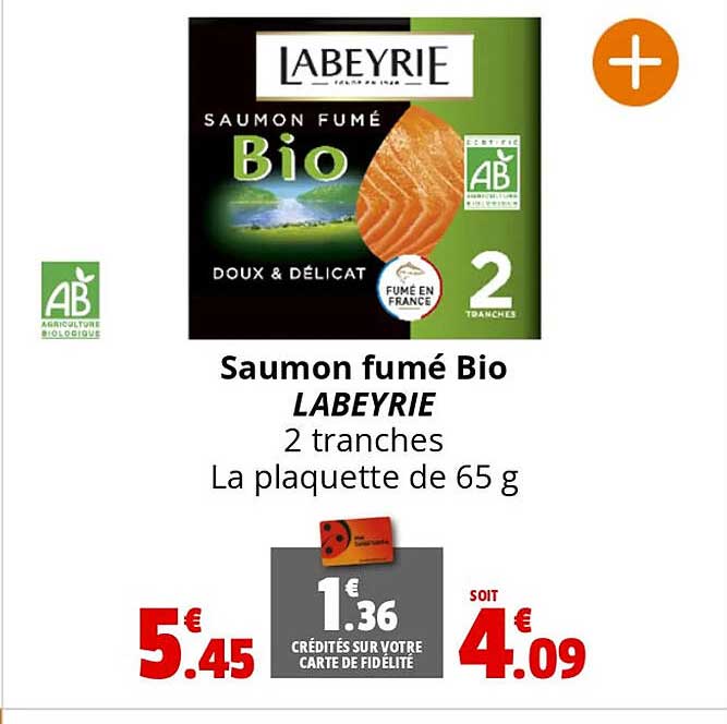Saumon Fumé Bio Labeyrie