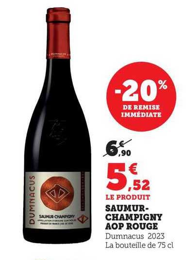 saumur-champigny aop rouge