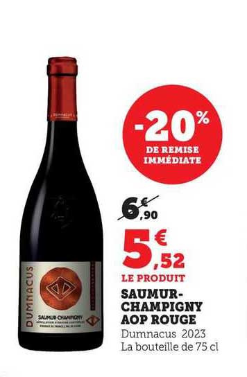 saumur-champigny aop rouge
