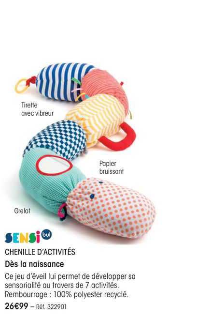 Sensi Bul Chenille D'activités