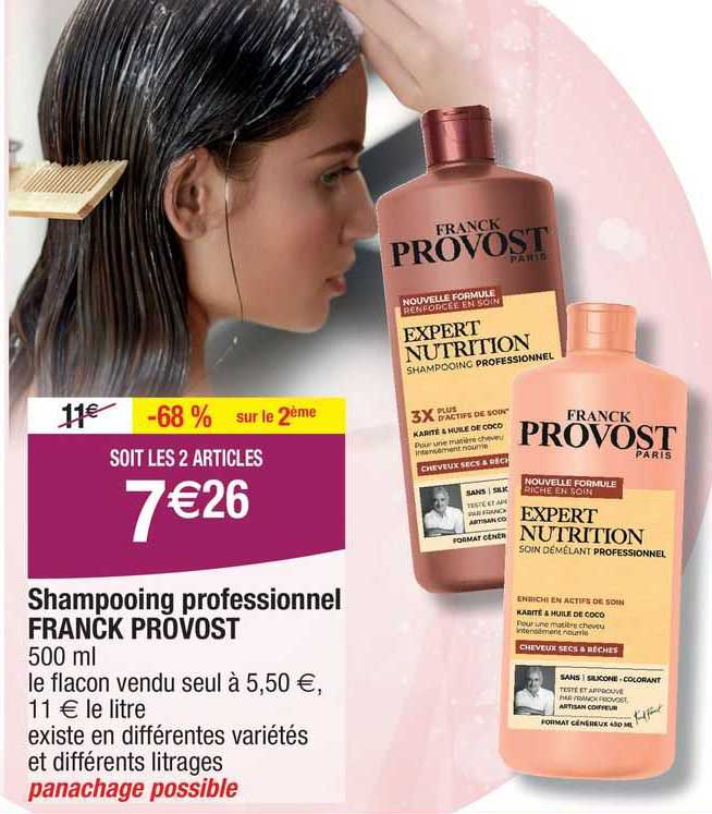 shampooing professionel franck provost