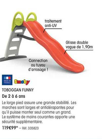 smoby toboggan funny