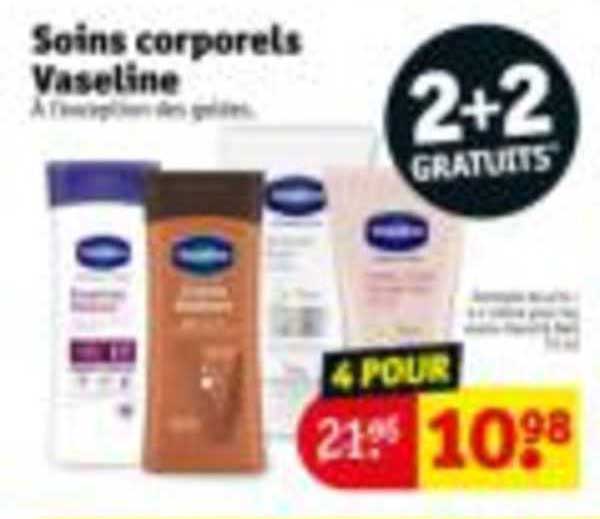 soins corporels vaseline