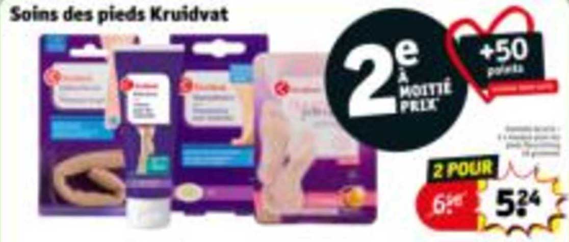 sons des pieds kruidvat