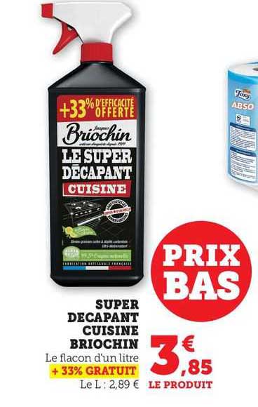 Super Decapant Cuisine Briochin