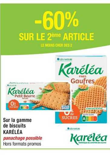Sur La Gamme De Biscuits Karéléa
