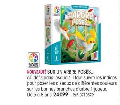 sur un arbre posés... smart games