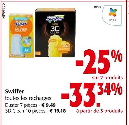 swiffer toutes les recharges