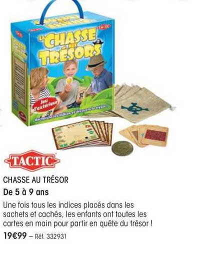 tactic chasse au trésor
