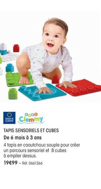 Tapis Sensoriels Et Cubes Clemmy