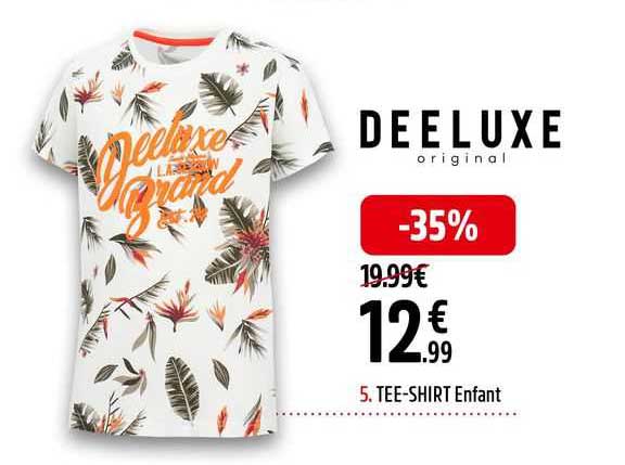 tee-shirt enfant deeluxe original