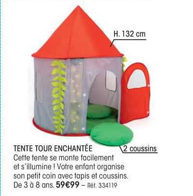 tente tour enchantée